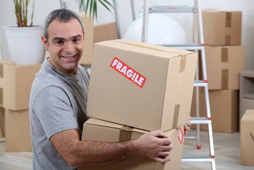 Customer booking a storage service and reviewing terms
