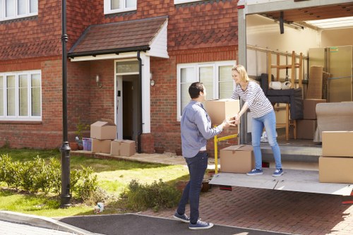 Household and business items stored safely in Shirley