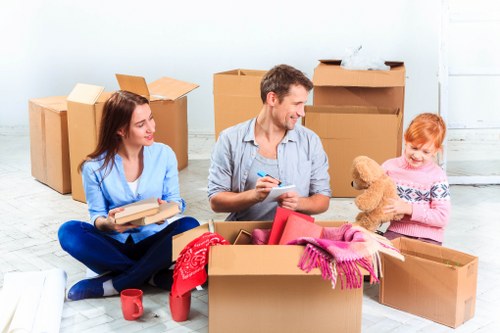 Professional removals and storage services in Shirley for home and business moves
