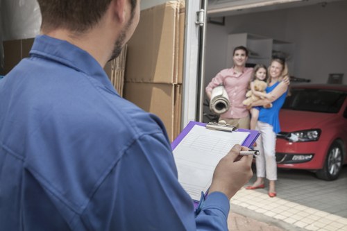 Commercial removals in Shirley for office furniture and equipment