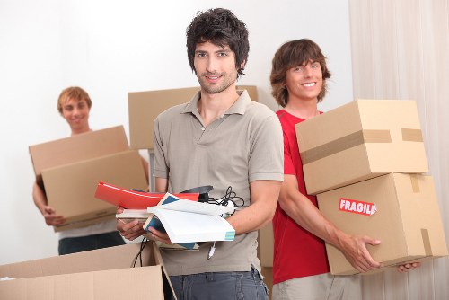 Professional man and van in Shirley assisting with heavy items