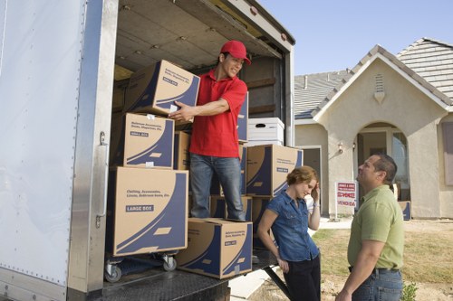 Seasonal belongings and furniture stored in an orderly space