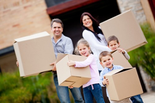 Organised storage space for short-term and long-term removals in Shirley