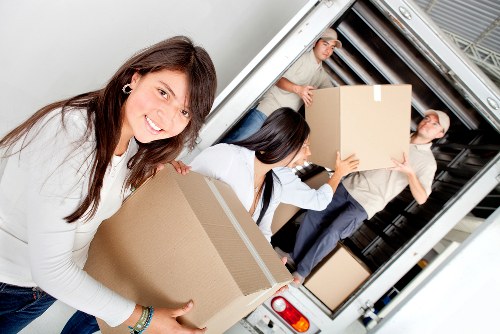 Modern storage unit security features in Shirley