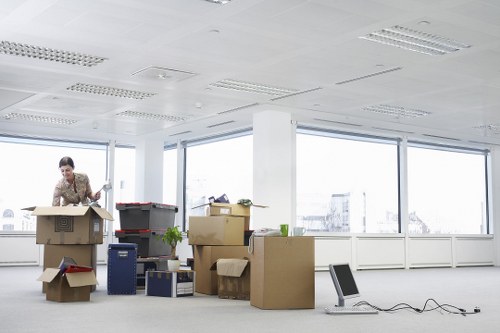 House removals in Shirley with organised packing and labelled boxes